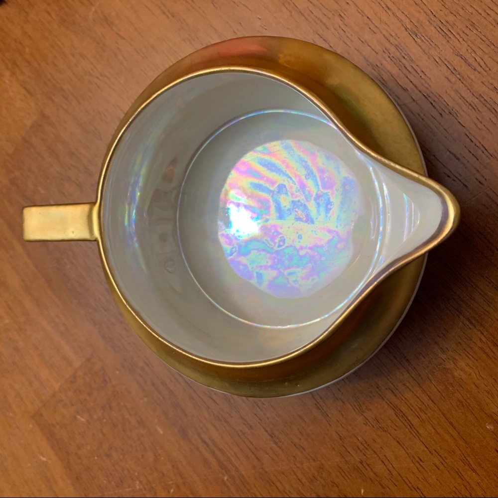 Limoges France antique creamer, planter, accent - Picture 6 of 9
